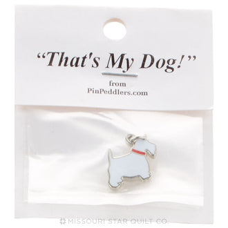 Terrier Charm Profile White