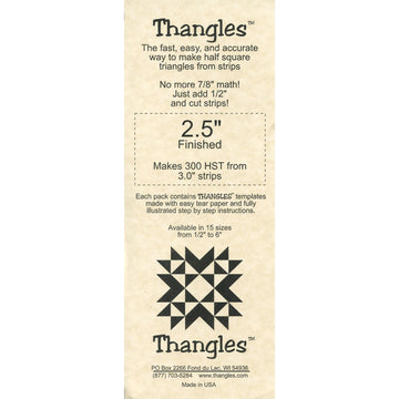 Thangles™ - 2.5" Finished Alternative View #1