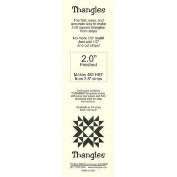 Thangles™ - 2" Finished Alternative View #1