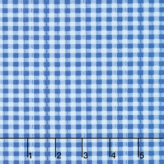The Berry Best - Gingham Blue Yardage