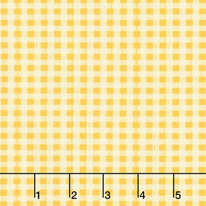 The Berry Best - Gingham Yellow Yardage