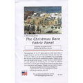 The Christmas Barn Digitally Printed Panel