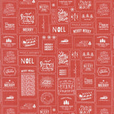 The Christmas Card - Cards Red Yardage