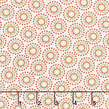 The Christmas Card - Snowflakes Cream Yardage