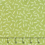 The Christmas Card - Trees Green Yardage Primary Image