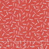 The Christmas Card - Trees Red Yardage