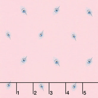 The Emporium Collection - Java Feather Pink Yardage