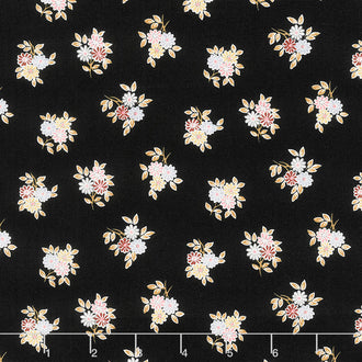 The Emporium Collection - Kyoto Posey Black Yardage