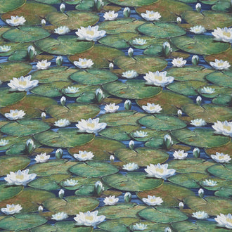 The Great Blue - Water Lilies Packed Yardage