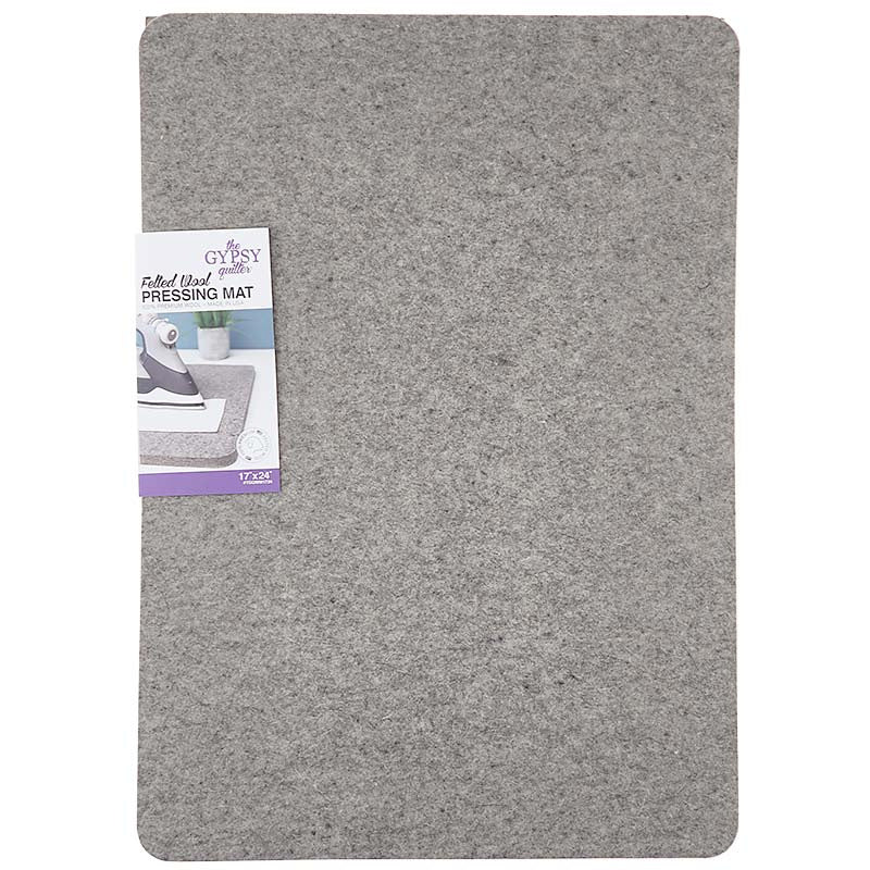 The Gypsy Quilter Felted Wool Pressing Mat 17" x 24"