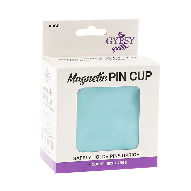 The Gypsy Quilter Magnetic Pin Cup Large - Blue