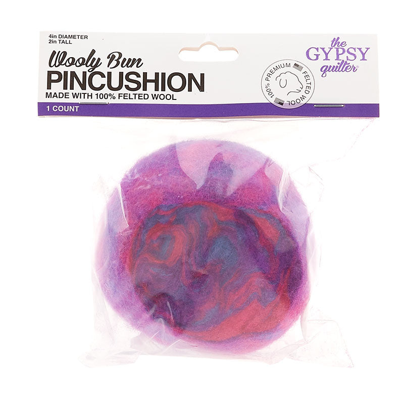 The Gypsy Quilter Wooly Bun Pincushion