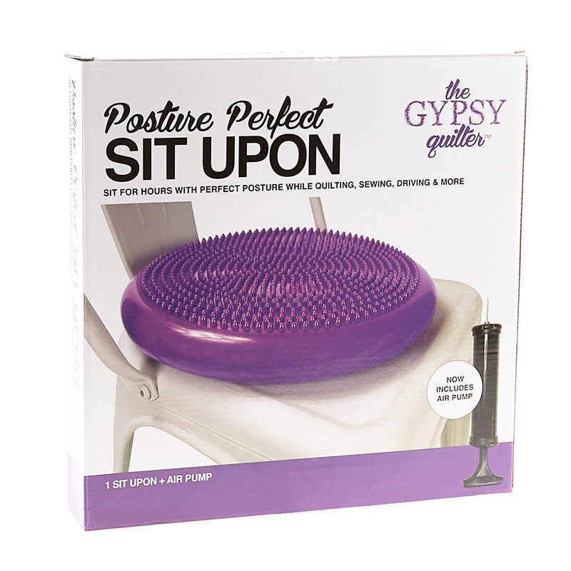 The Gyspy Quilter Posture Perfect Sit Upon with Pump Alternative View #1