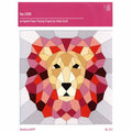 The Lion English Paper Piecing Pattern