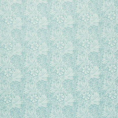 The Original Morris & Co. - Marigold Aqua Yardage