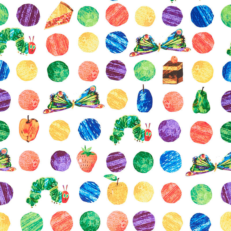 The Very Hungry Caterpillar - Dots Yardage Primary Image