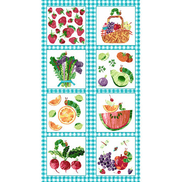 The Very Hungry Caterpillar - Picnic Teal Panel Primary Image