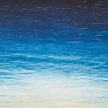 The View From Here 2 - Water Ombre Teal Multi Digitally Printed Yardage