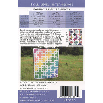 The Violet Quilt Pattern