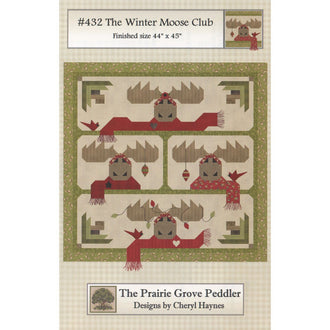 The Winter Moose Club Pattern