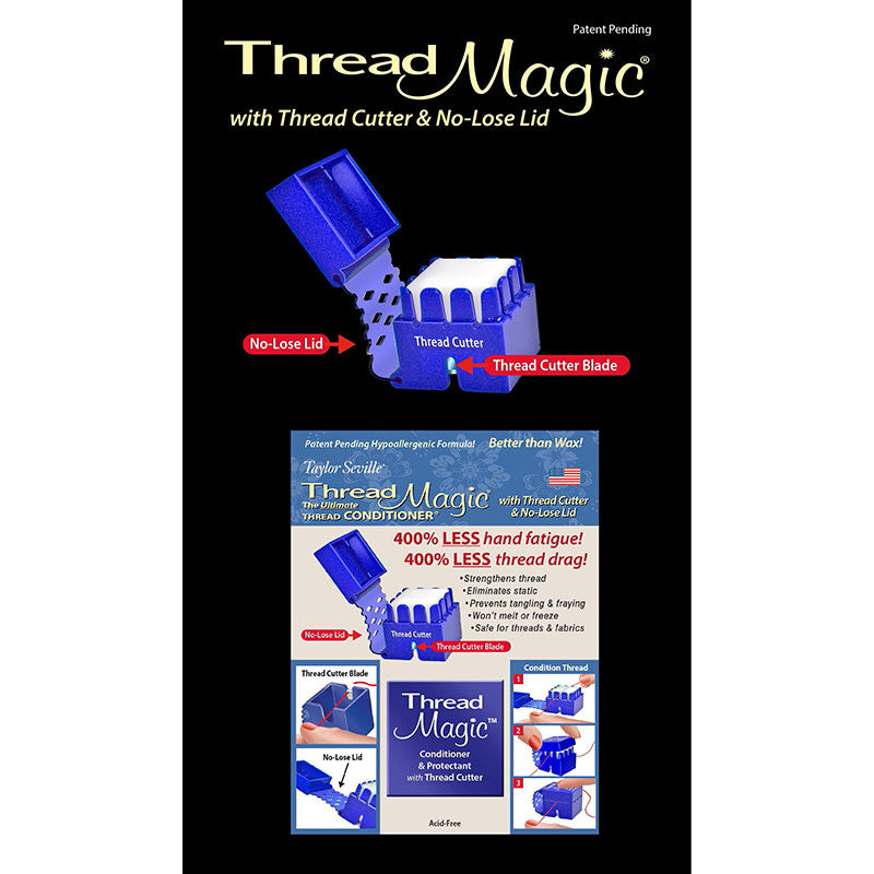 Thread Magic® Square with Thread Cutter & No-Lose Lid Alternative View #3
