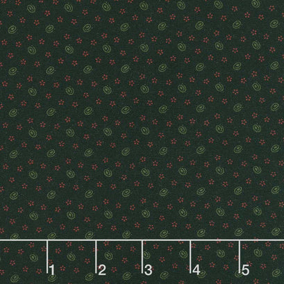 Through the Years - Bits of Time Black Yardage