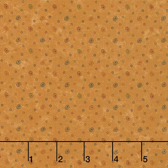Through the Years - Bits of Time Gold Yardage