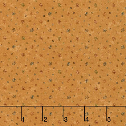 Through the Years - Bits of Time Gold Yardage