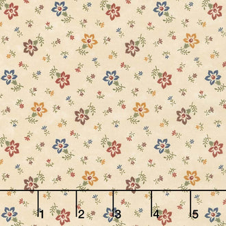 Through the Years - Perennials Tan Yardage