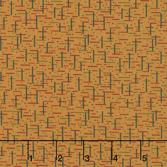 Through the Years - Timeline Gold Yardage