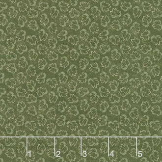 Through the Years - Wings of Time Green Yardage