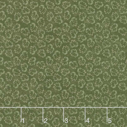 Through the Years - Wings of Time Green Yardage