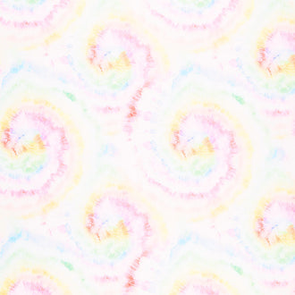 Tie Dye - Swirl Pastel Yardage
