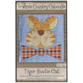 Tiger Bowtie Cat Precut Fused Appliqué Pack Primary Image