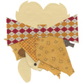 Tiger Bowtie Cat Precut Fused Appliqué Pack Alternative View #1