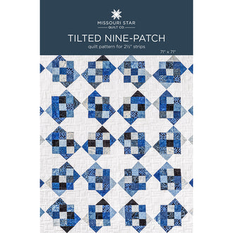 Tilted Nine-Patch Quilt Pattern by Missouri Star