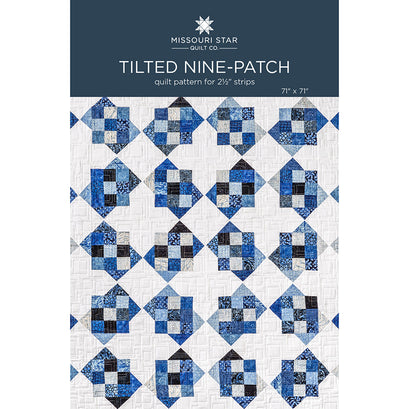 Tilted Nine-Patch Quilt Pattern by Missouri Star