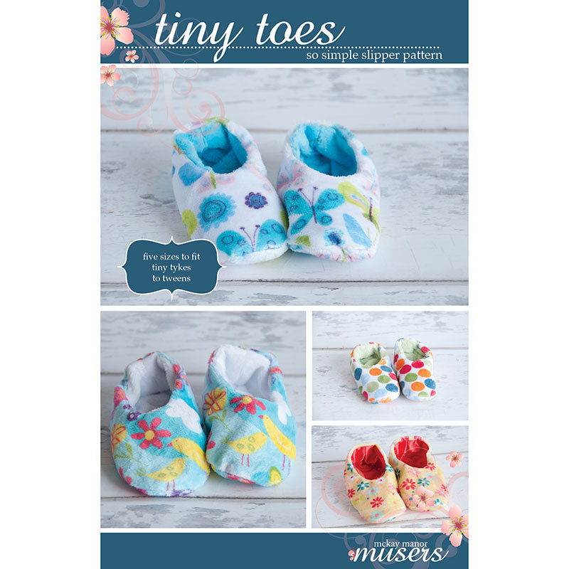 Tiny Toes Slipper Pattern Primary Image