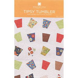 Tipsy Tumbler Quilt Pattern by Missouri Star