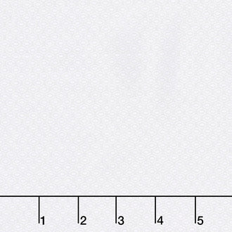 Tone on Tone - Stitched Circle White Yardage