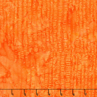 Tonga Batiks - Celebrity Stone Spiral Orange Yardage