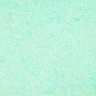 Tonga Batiks - Chiffon Dotty Spiral Fresh Yardage