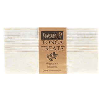 Tonga Batiks - Creme 10" Squares