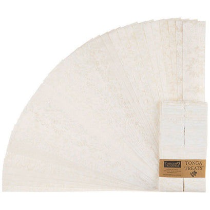 Tonga Batiks - Creme 2.5" Strips