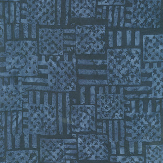Tonga Batiks - Firework Americana Flag Yardage