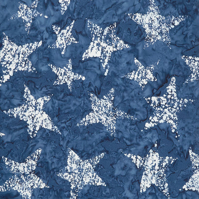 Tonga Batiks - Firework Shattered Stars Faith Yardage