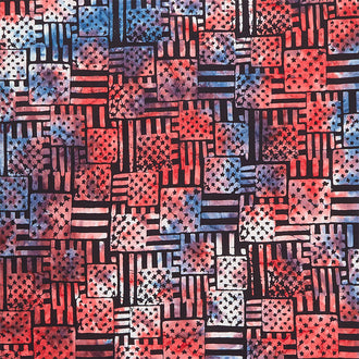 Tonga Batiks - Honor Americana USA Yardage