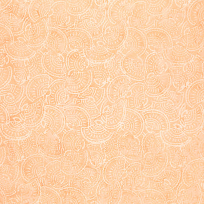 Tonga Batiks - Icing Seashell Peach Yardage