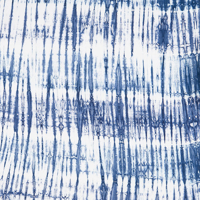 Tonga Batiks - Shibori Blue Ribbed Tie-dye Amalfi Yardage