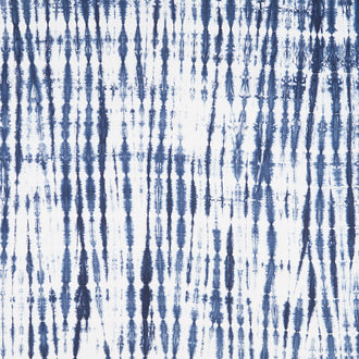 Tonga Batiks - Shibori Blue Striped Tie-dye Indigo Yardage